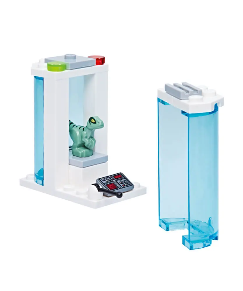 Rivista LEGO JURASSIC WORLD n. 10 - RAPTOR + INCUBATRICE - Image 2