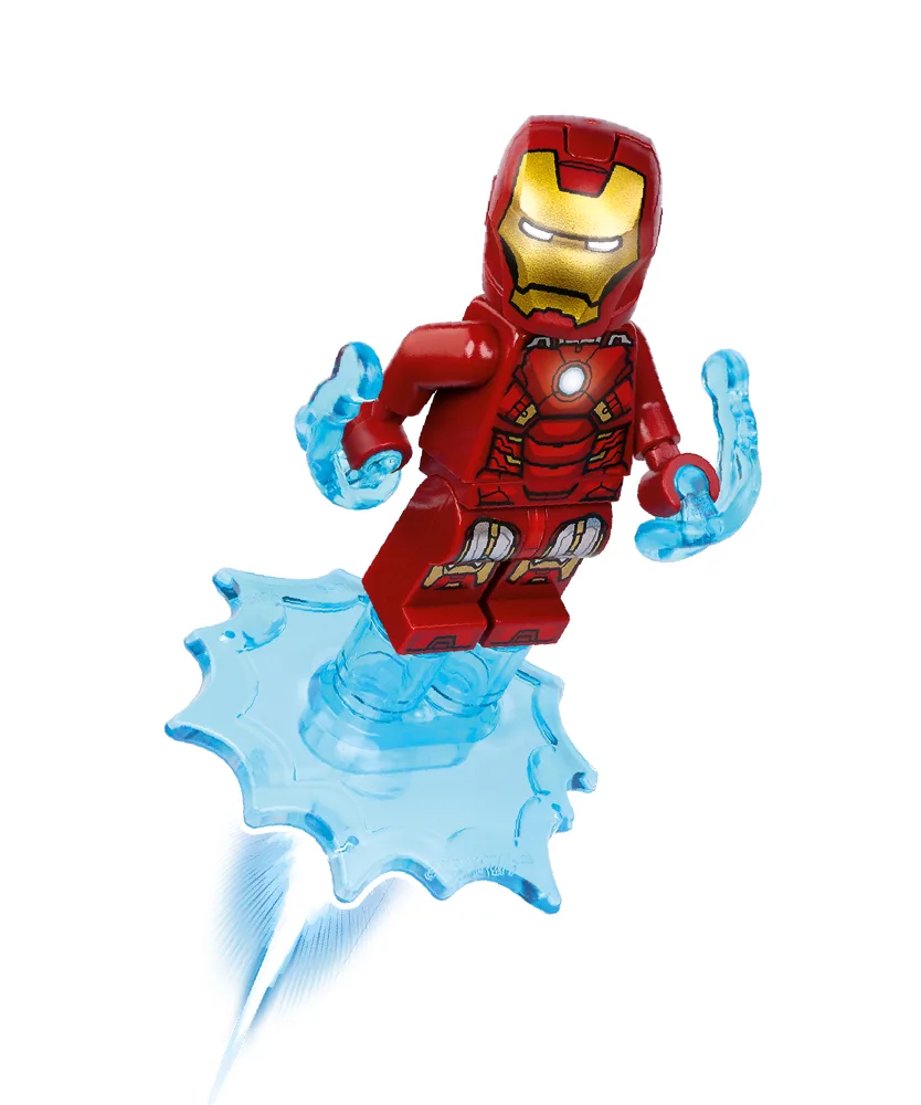 Rivista LEGO MARVEL AVENGERS n.6 + IRON MAN - Image 3