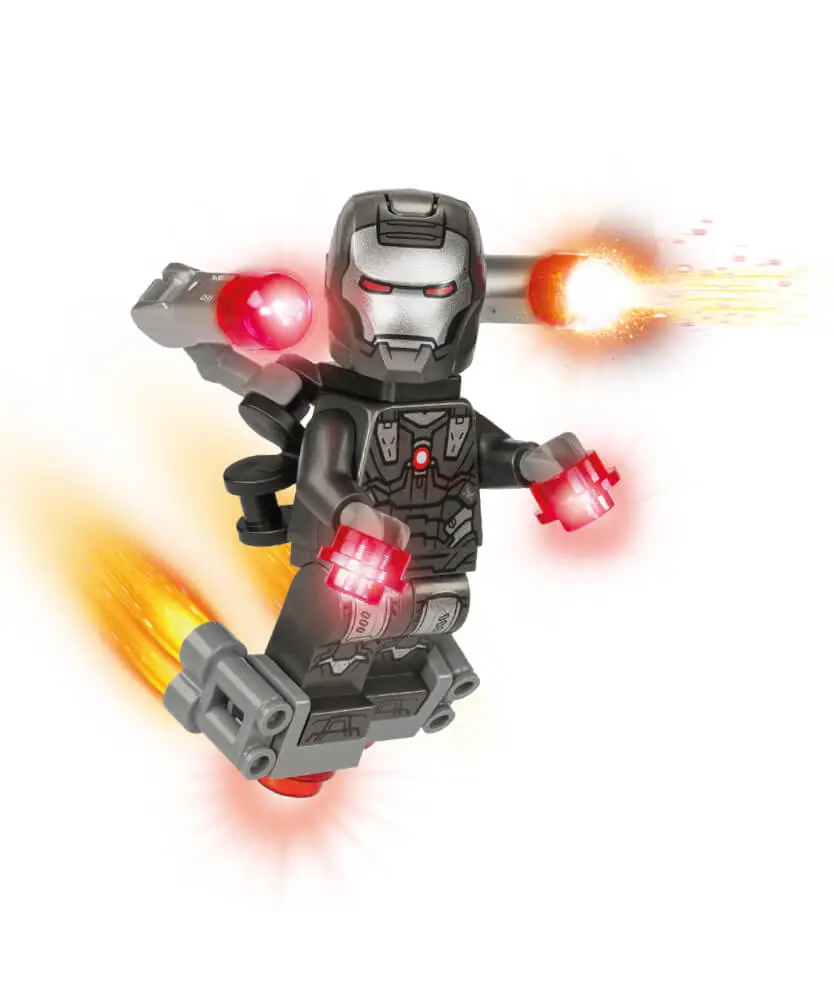 Rivista LEGO MARVEL AVENGERS n. 9 + WAR MACHINE - Image 2