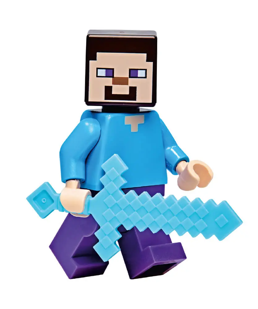 Rivista LEGO Minecraft n.10 + STEVE + RAGNO - Image 4