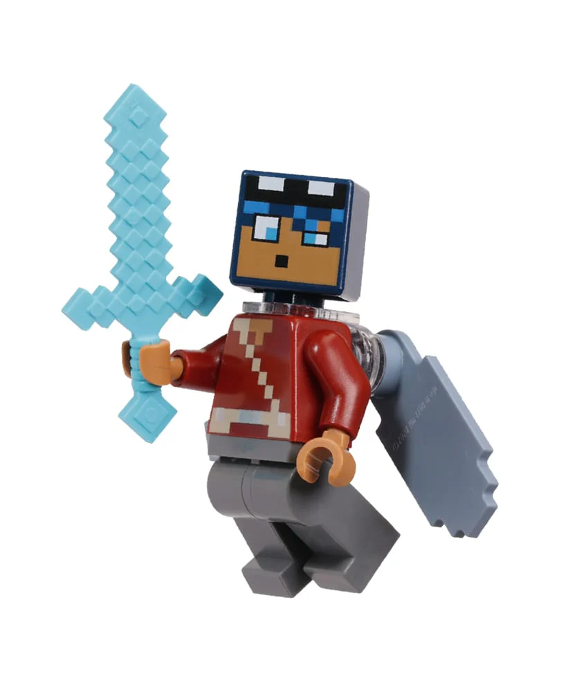 Rivista LEGO MINECRAFT n.7 - Con Fantasma + Eroe + Elitre - Image 4