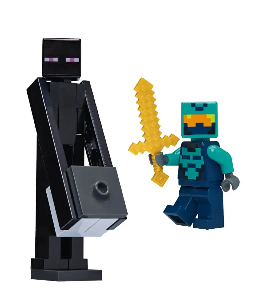 Rivista LEGO Minecraft n.9 + SET LEGO: EROE DEL NETHER + ENDERMAN - Image 2