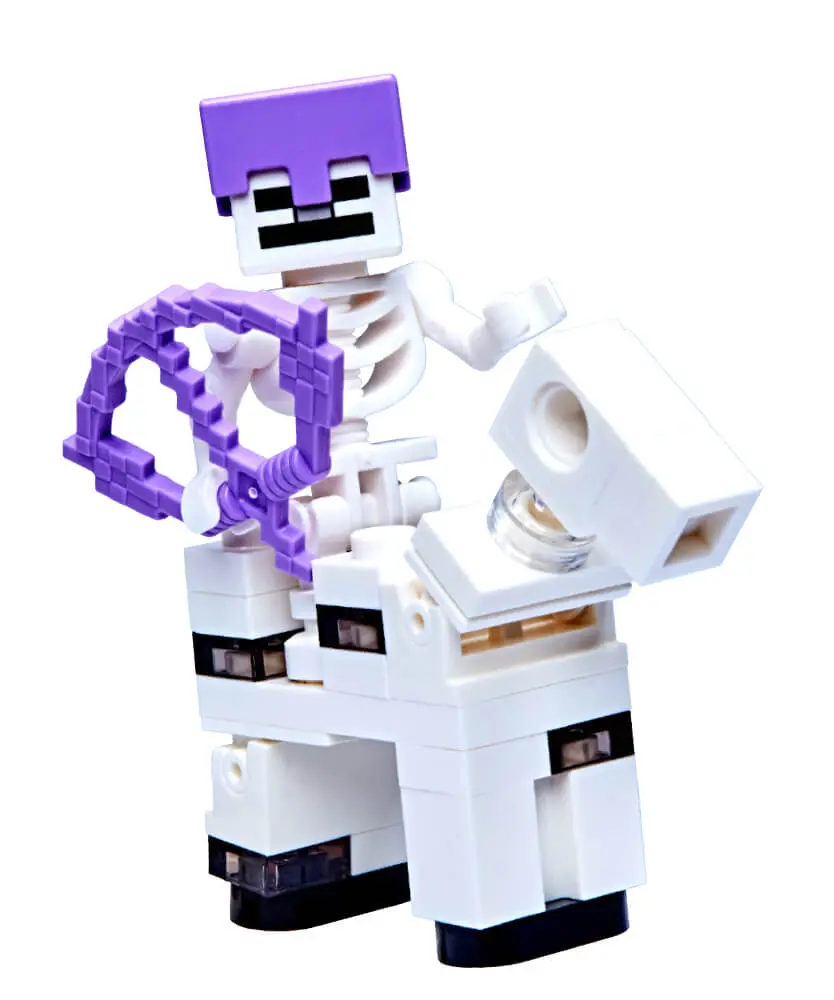 Rivista LEGO Minecraft PLUS n. 10 + CAVALIERE SCHELETRO + ALEX - Image 4