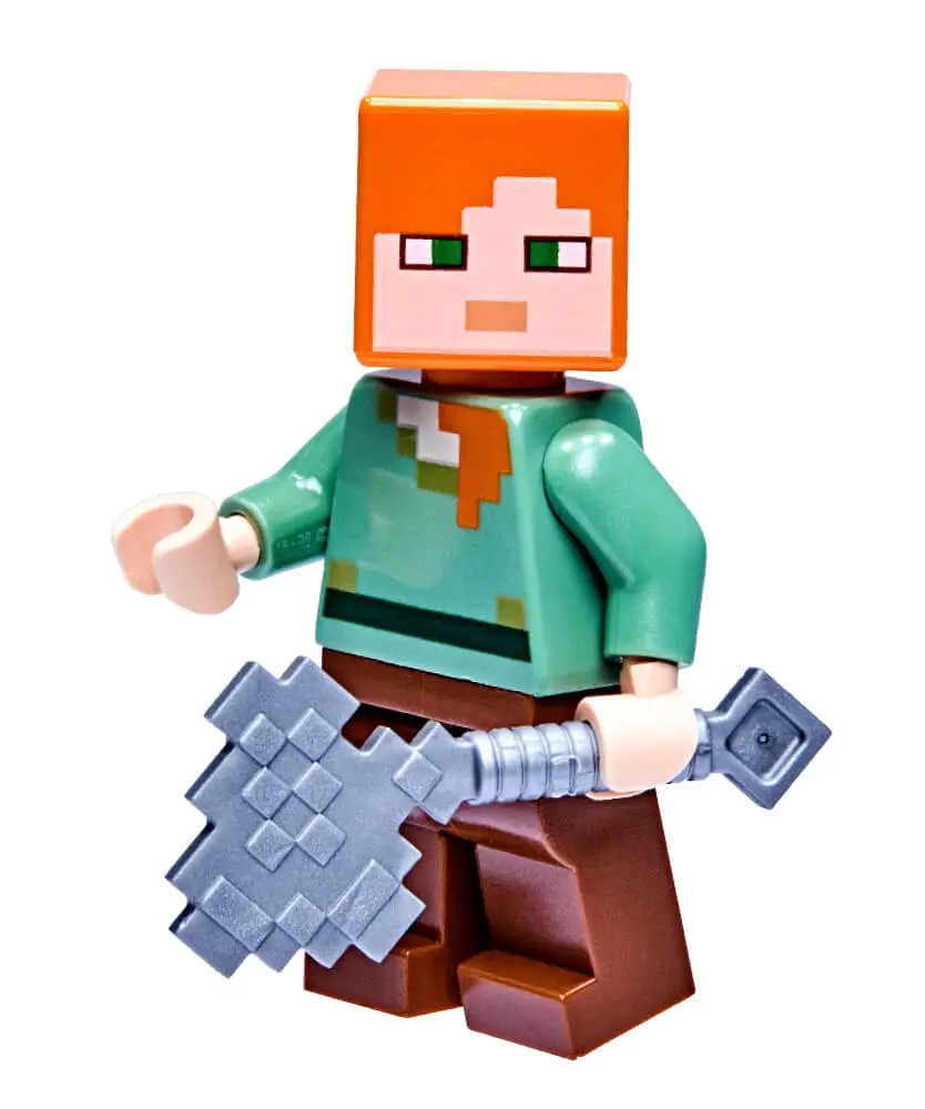 Rivista LEGO Minecraft PLUS n. 10 + CAVALIERE SCHELETRO + ALEX - Image 5