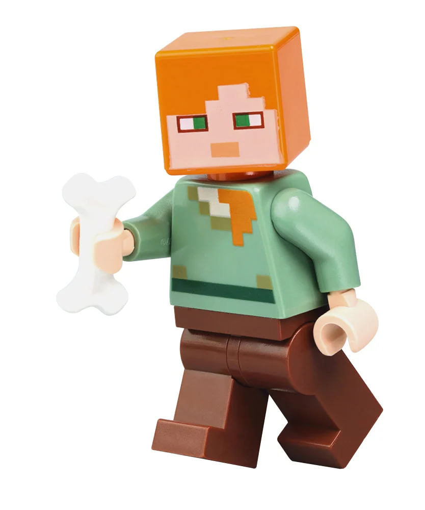 Rivista LEGO Minecraft PLUS n. 11 + ALEX + LUPO ADDOMESTICATO - Image 2