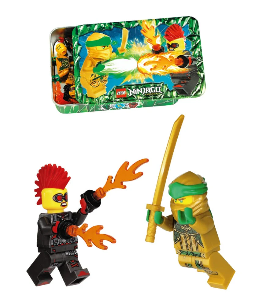 Rivista LEGO NINJAGO LEGACY n.8 - Lattina con 2 2 GIOCHI: LLOYD vs. MISS D. - Image 2