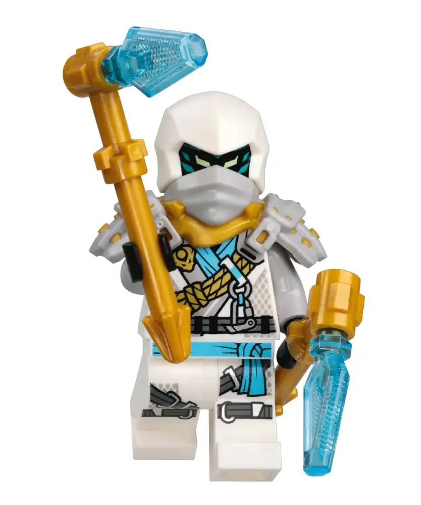 Rivista LEGO NINJAGO DRAGON RISING n.10 - ZANE CON ASCE DI GHIACCIO - Image 2