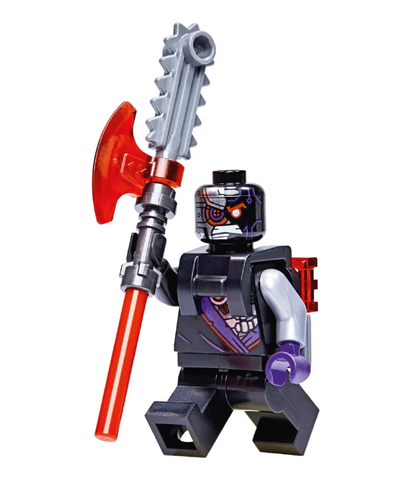 Rivista LEGO NINJAGO LEGACY COMIC n.8 con 2 GIOCHI : ZANE vs NINDROID - Image 6