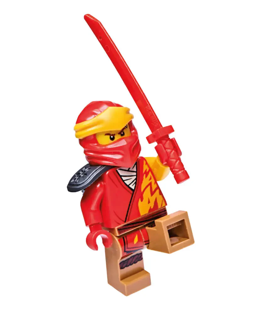 Rivista LEGO NINJAGO LEGACY n.10 con 2 GIOCHI KAI VS RE DELLE OSSA - Image 5