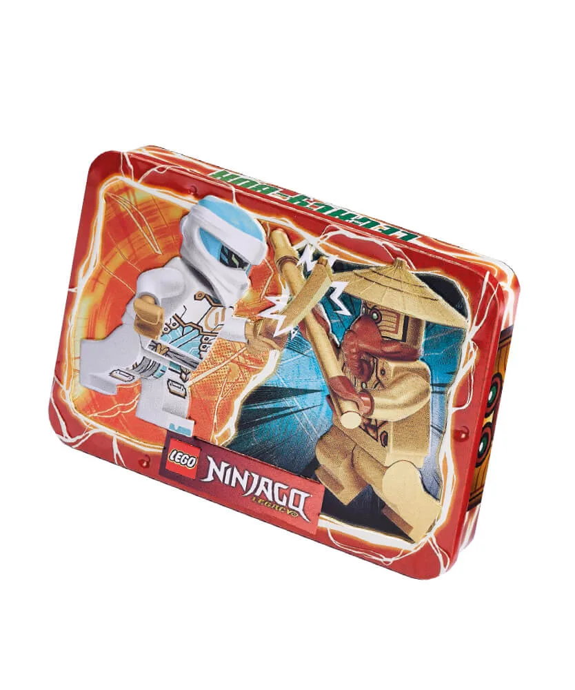 Rivista LEGO NINJAGO LEGACY n. 11 - Lattina con 2 GIOCHI : ZANE VS GUARDIA DEL TEMPIO - Image 4
