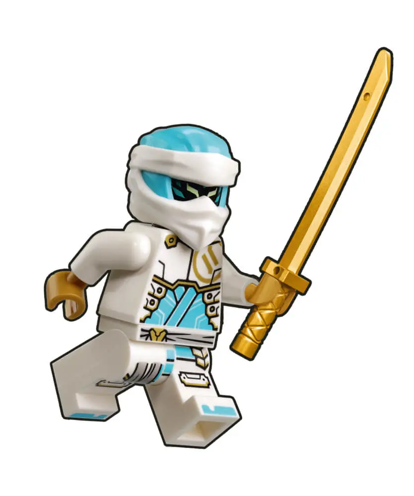 Rivista LEGO NINJAGO LEGACY n. 11 - Lattina con 2 GIOCHI : ZANE VS GUARDIA DEL TEMPIO - Image 5