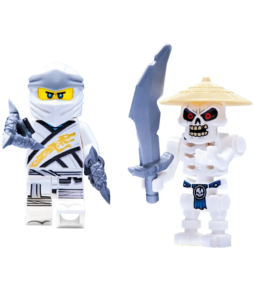 Rivista LEGO NINJAGO LEGACY n.4 con 2 ZANE VS. WYPLASH - Image 2