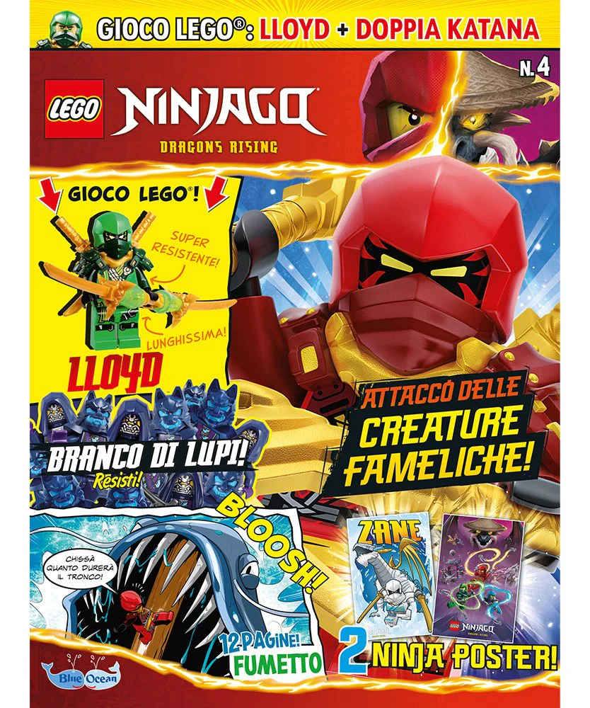 Rivista LEGO NINJAGO n.2 - LLOYD + DOPPIA KATANA - Image 3