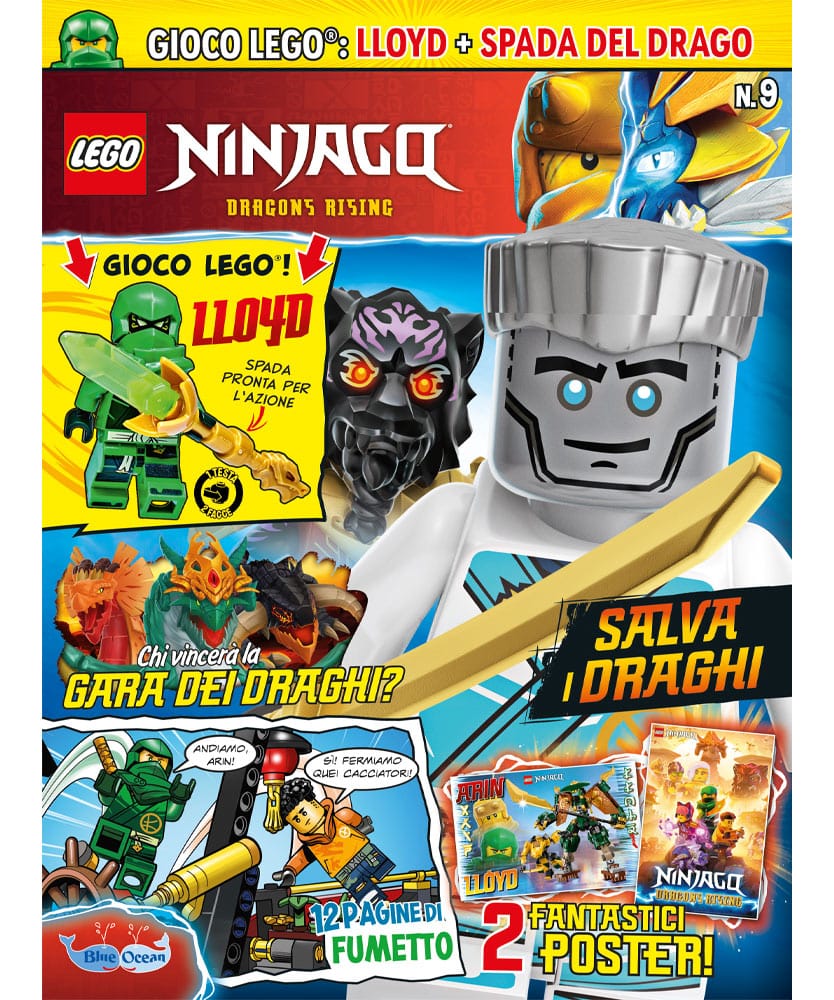 Rivista LEGO NINJAGO n.9 - LLOYD + SPADA DEL DRAGO - Image 3