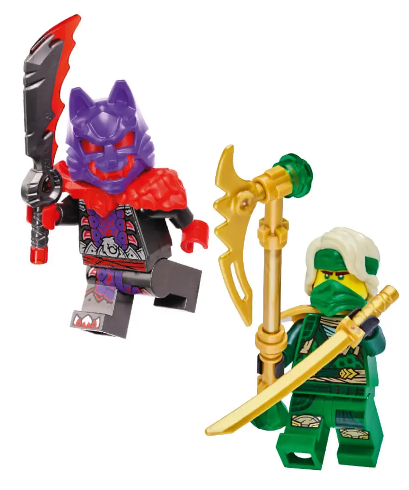 Rivista LEGO NINJAGO Plus n. 7 + 2 GIOCHI LEGO: LLOYD + LUPO - Image 2