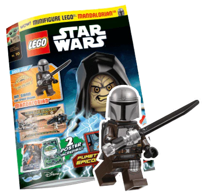 Rivista LEGO STAR WARS n. 10 + MINIFIGURE LEGO: DIN DJARIN