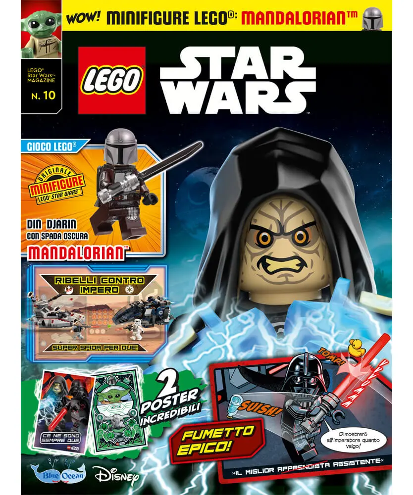 Rivista LEGO STAR WARS n. 10 + MINIFIGURE LEGO: DIN DJARIN - Image 3