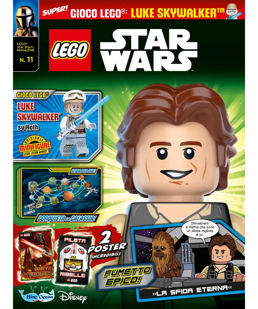 Rivista LEGO STAR WARS n. 11 + LUKE SKYWALKER SU HOTH - Image 3