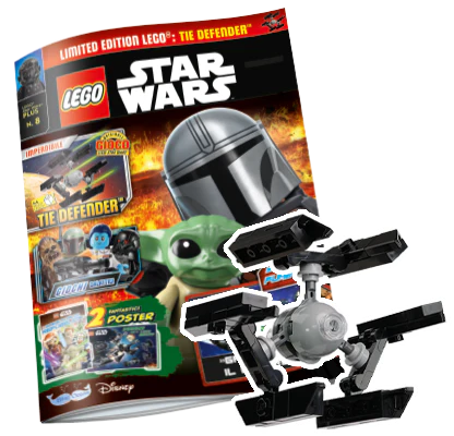 Rivista LEGO STAR WARS PLUS n.8 + GIOCO LEGO: TIE DEFENDER - Image 3