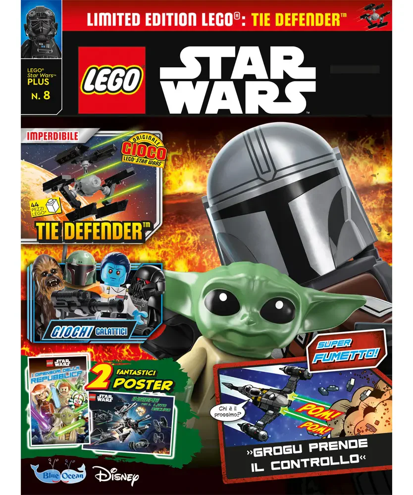 Rivista LEGO STAR WARS PLUS n.8 + GIOCO LEGO: TIE DEFENDER - Image 4