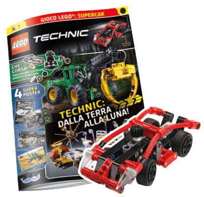 Rivista LEGO TECHNIC n. 7 + SUPERCAR