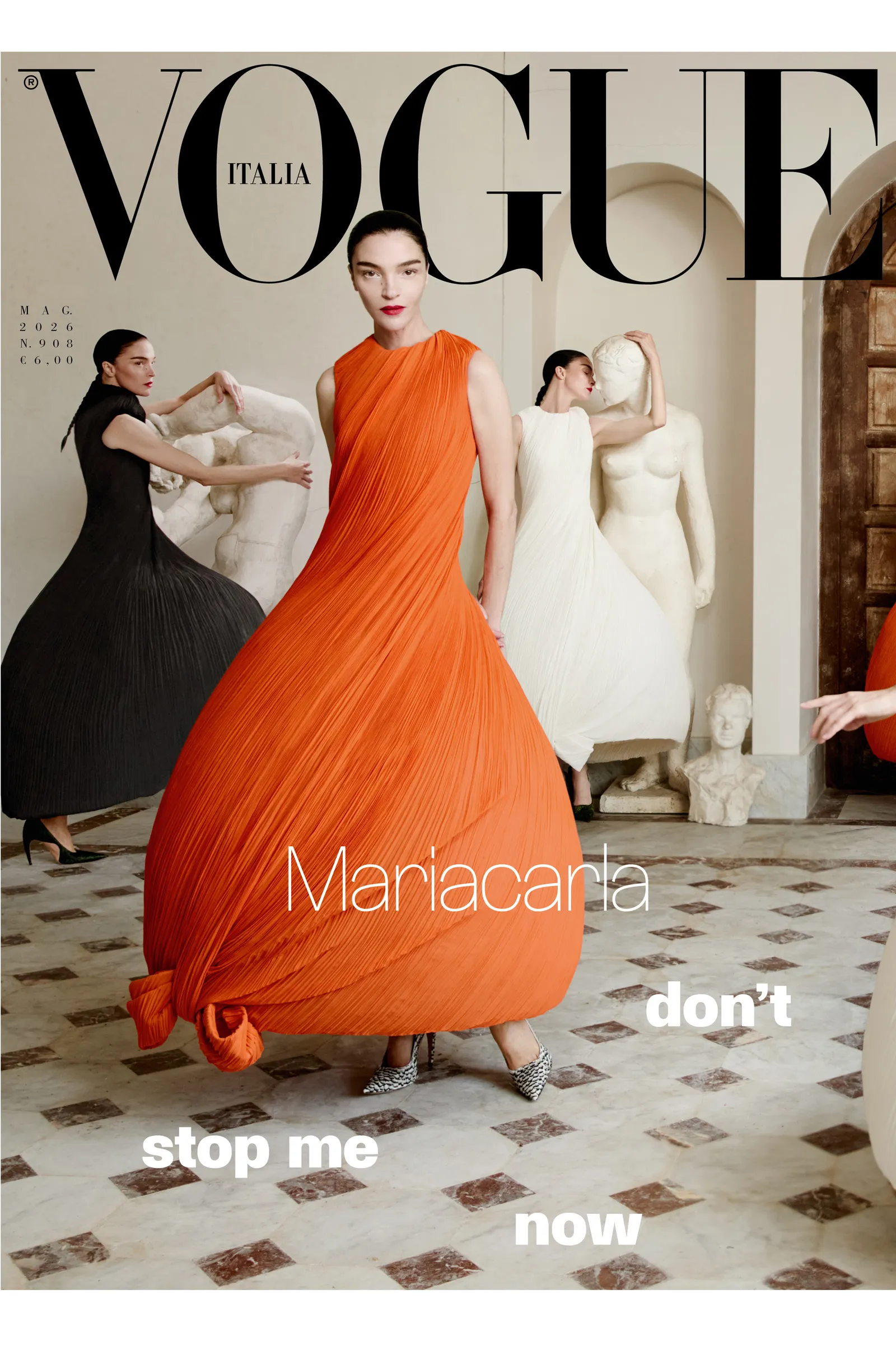Rivista VOGUE ITALIA - Maggio 2026 Copertina dedicata Mariacarla