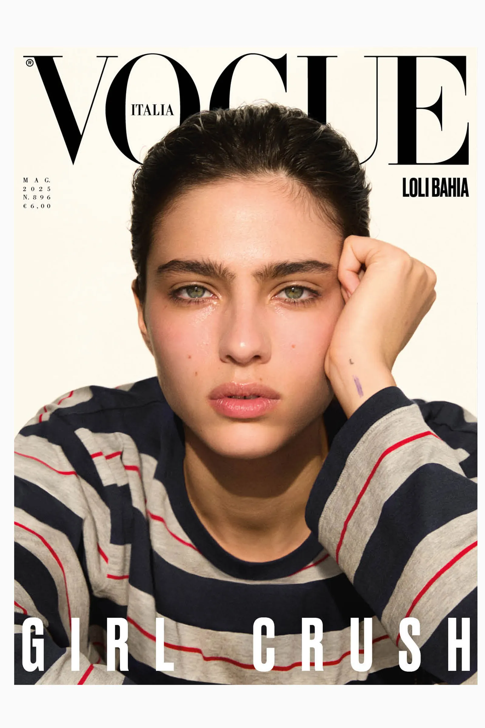Rivista VOGUE ITALIA - Maggio 2025 Copertina dedicata a Loli Bahia