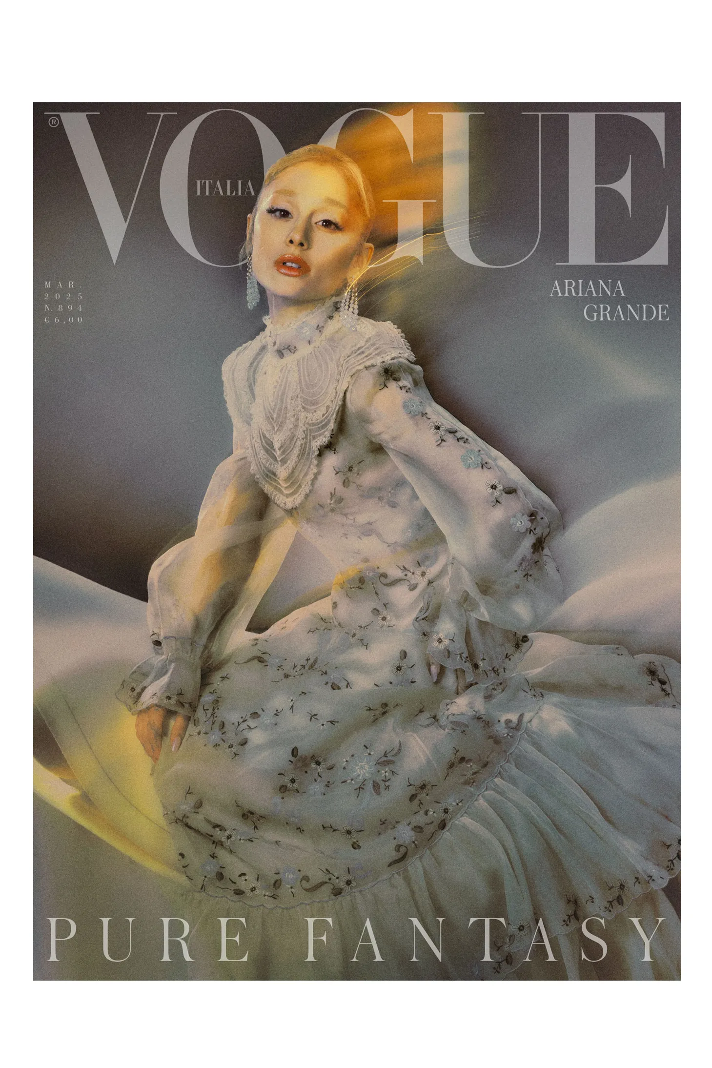Rivista VOGUE ITALIA - Marzo 2025 Copertina dedicata ad Ariana Grande
