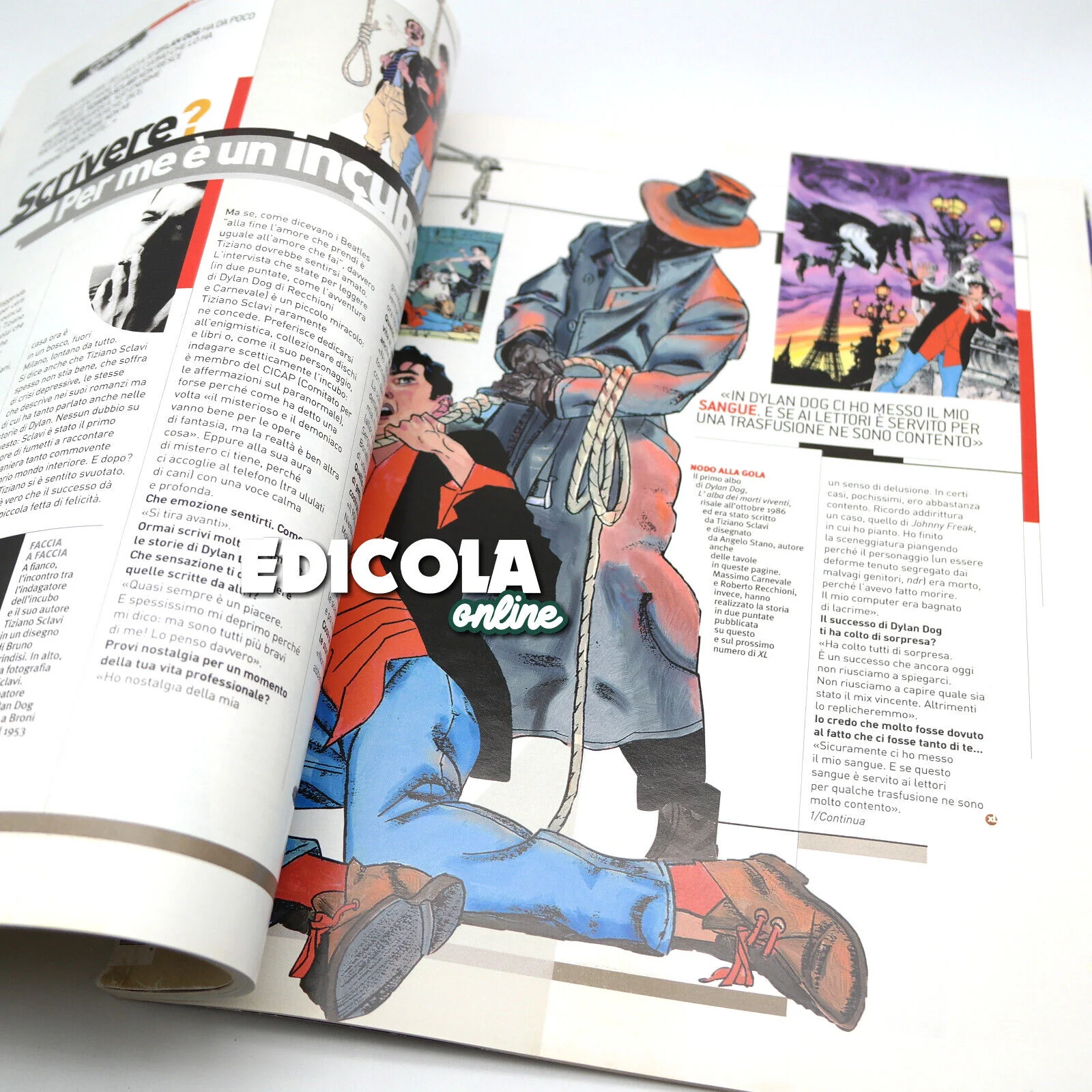 Rivista XL Repubblica con Maxi Copertina e Storia Inedita dedicata a DYLAN DOG - Image 2