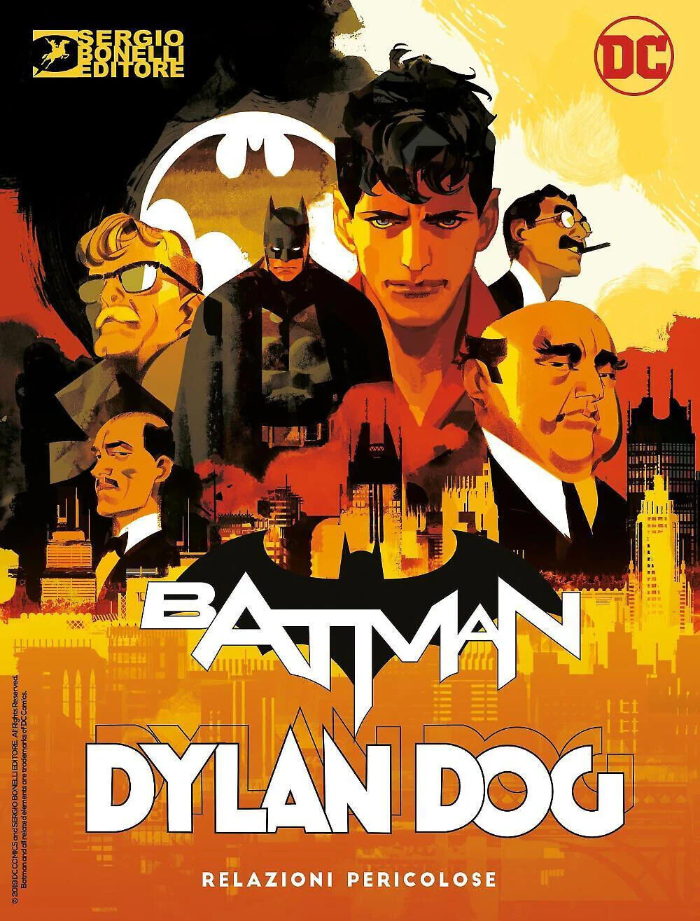 Saga Completa 8x Fumetti DYLAN DOG e BATMAN Numero 0 1 2 3 + Variant Cover Joker - Image 14