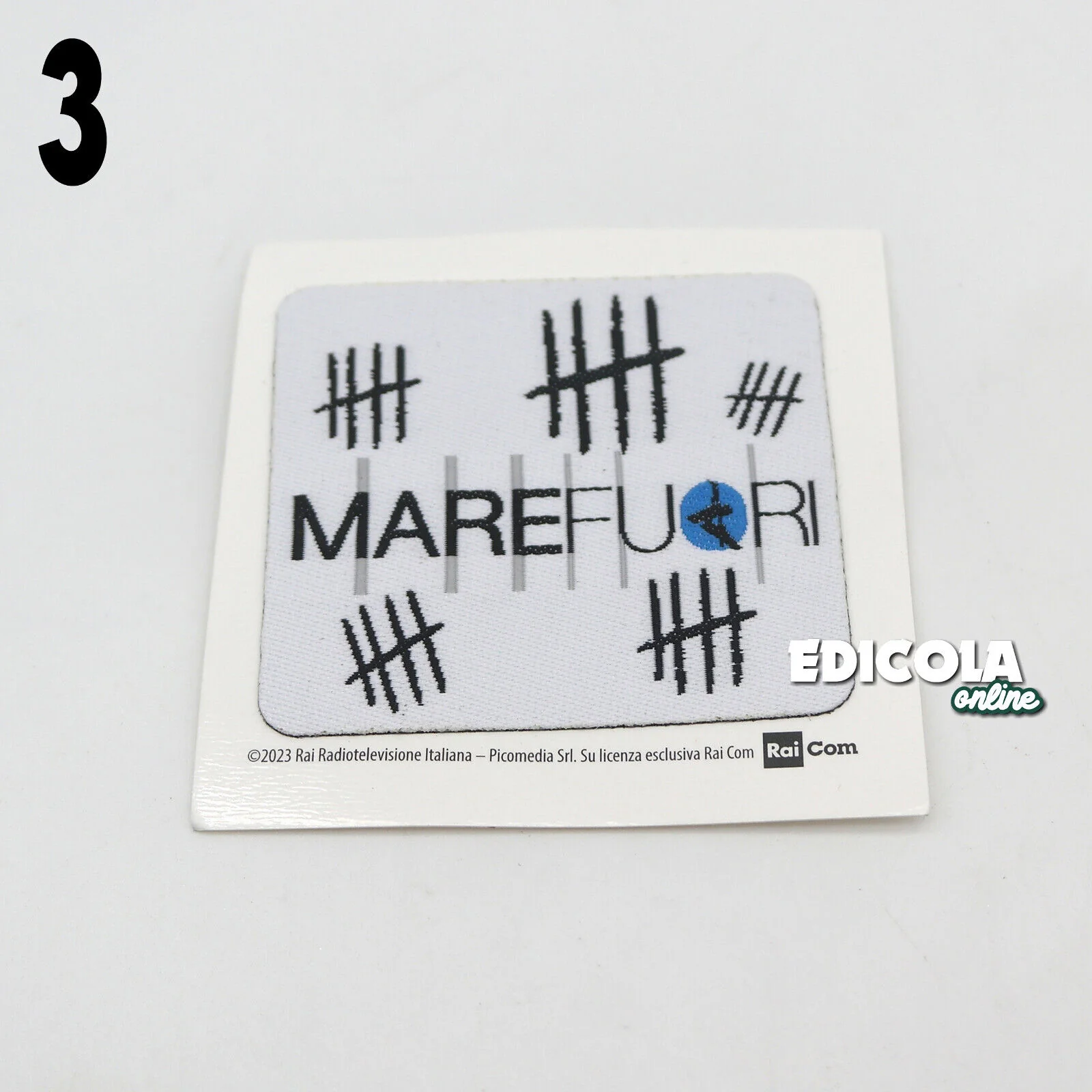 Scegli Braccialetto Silicone con frase Patch della serie TV MARE FUORI Rai 2023 - Image 12