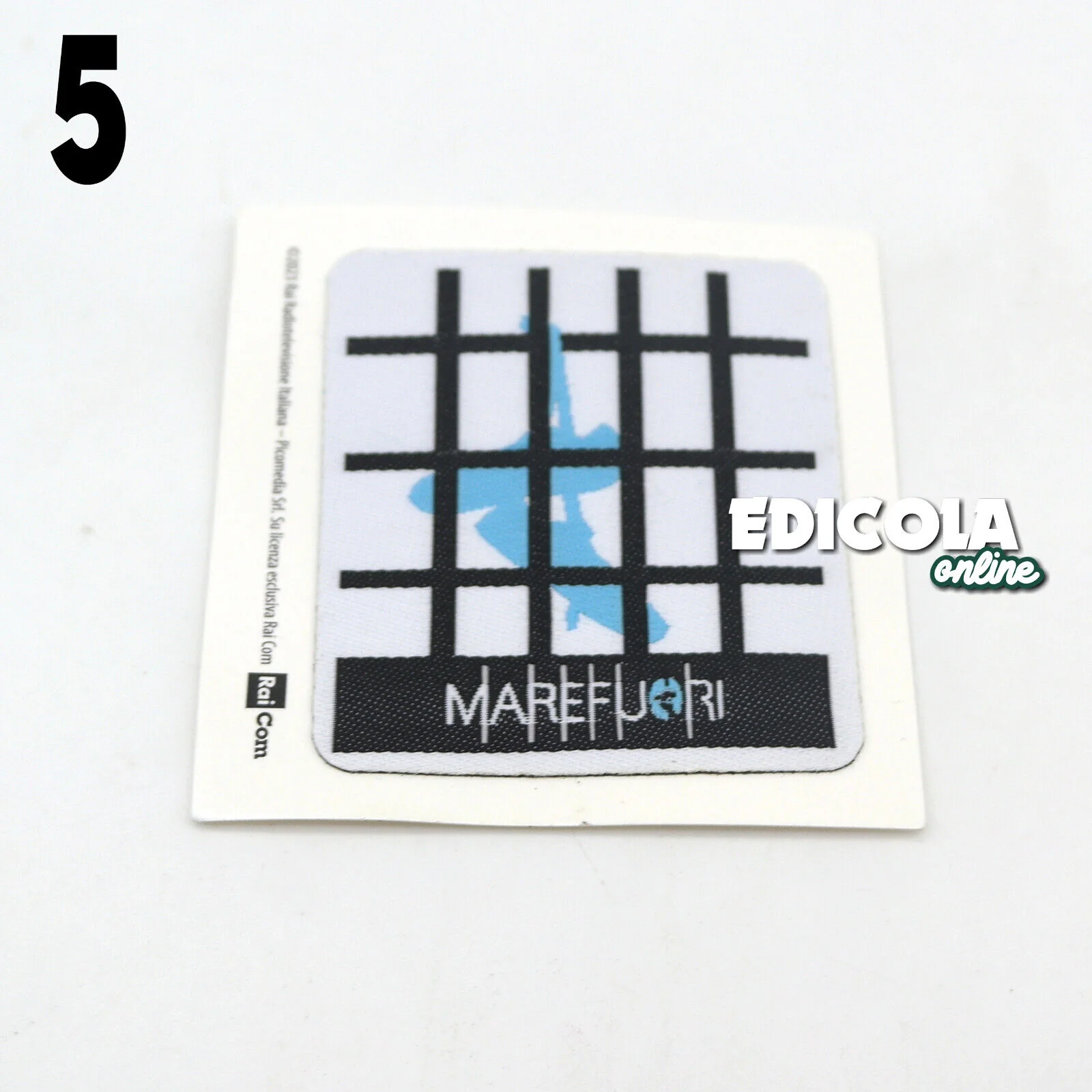 Scegli Braccialetto Silicone con frase Patch della serie TV MARE FUORI Rai 2023 - Image 13