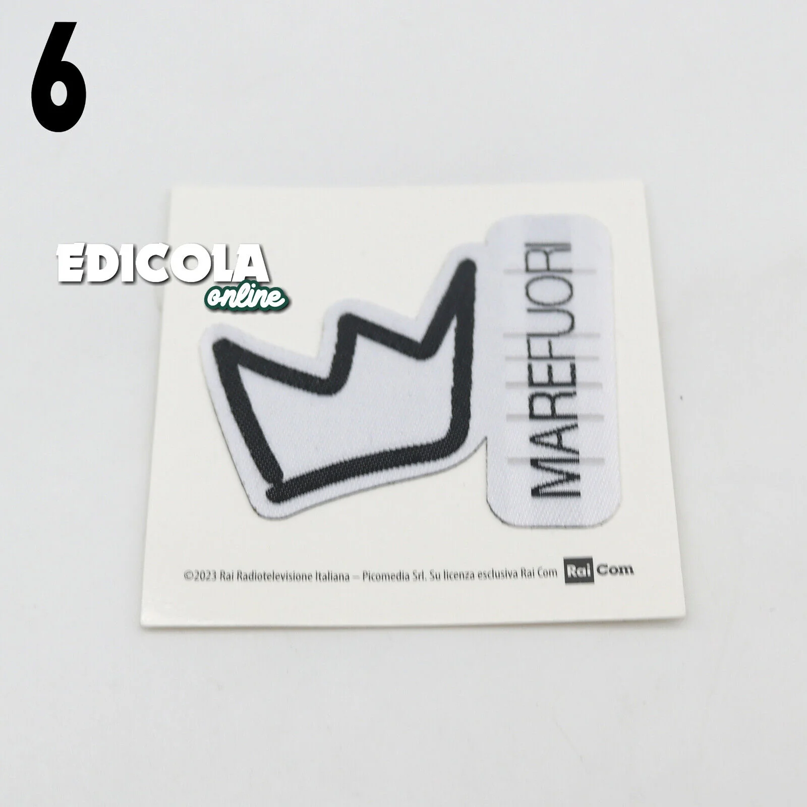 Scegli Braccialetto Silicone con frase Patch della serie TV MARE FUORI Rai 2023 - Image 14