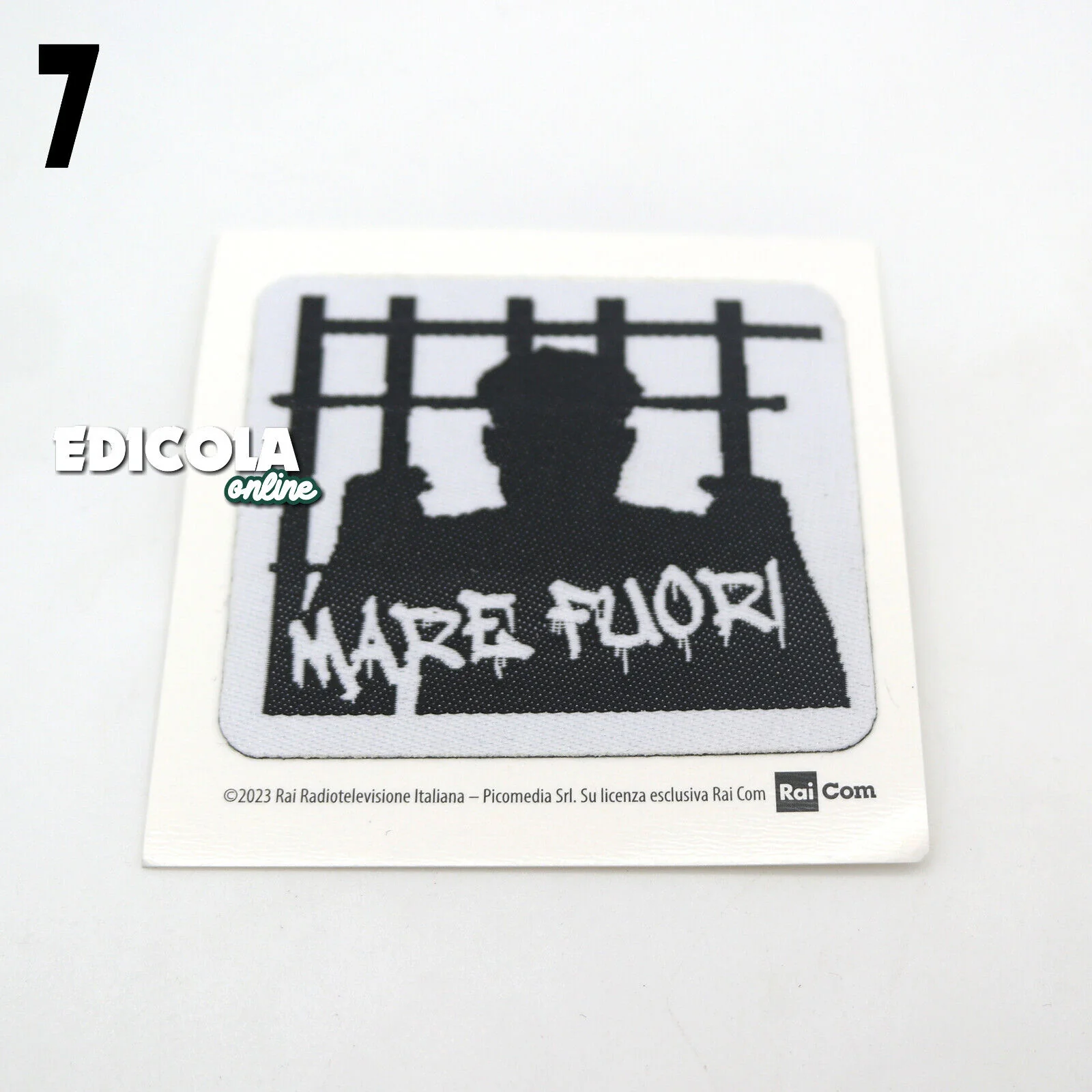 Scegli Braccialetto Silicone con frase Patch della serie TV MARE FUORI Rai 2023 - Image 15
