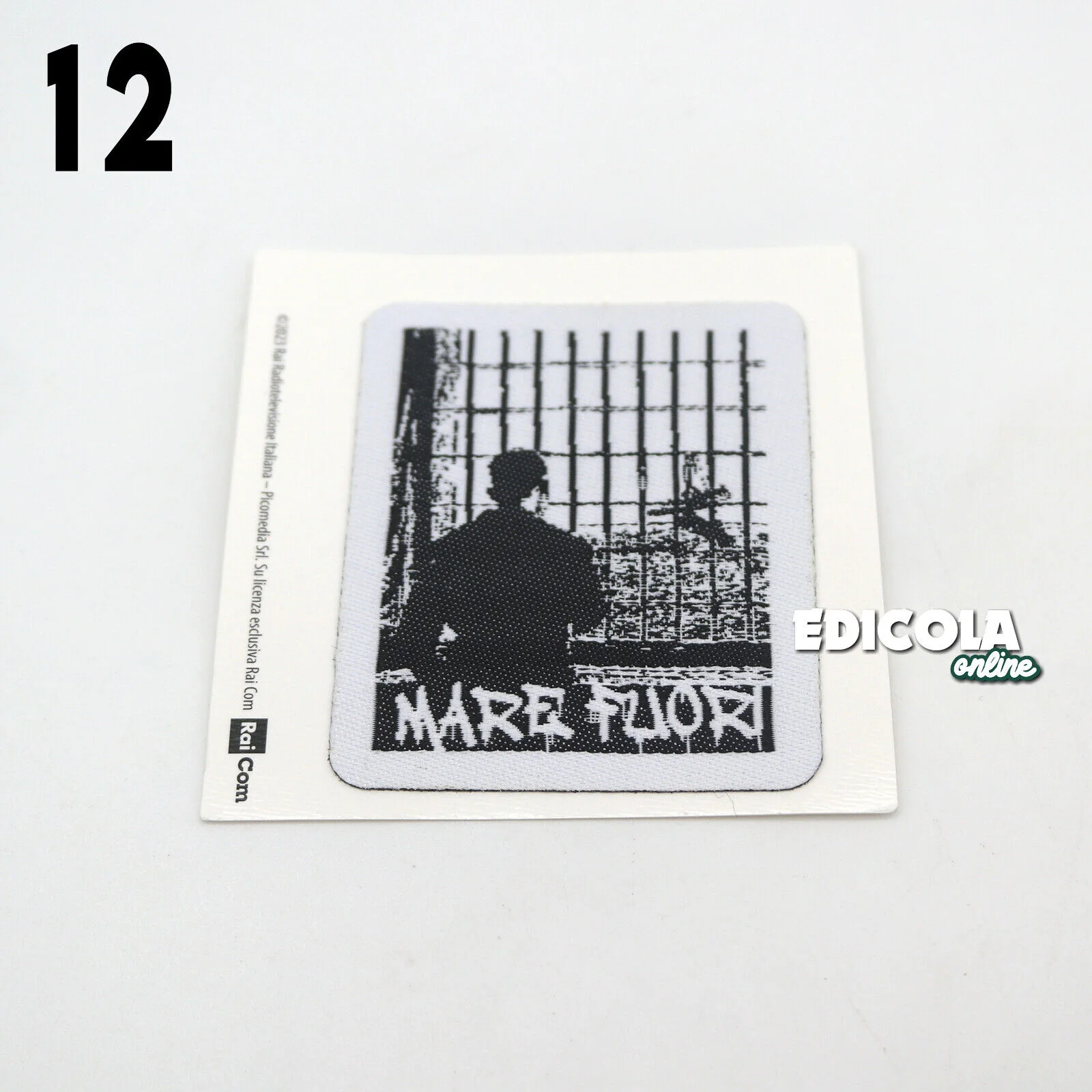 Scegli Braccialetto Silicone con frase Patch della serie TV MARE FUORI Rai 2023 - Image 19