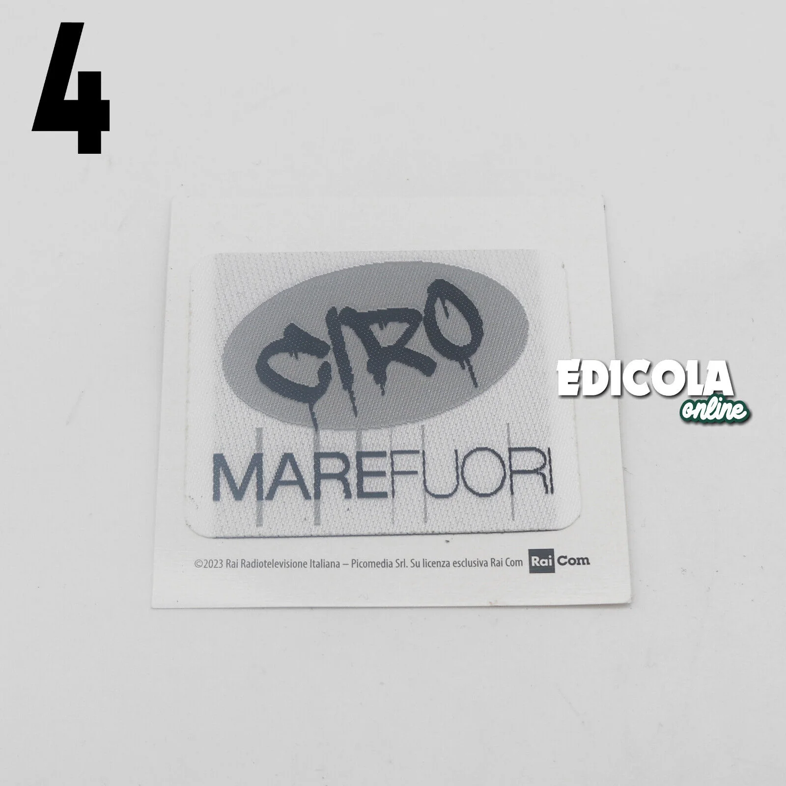 Scegli Braccialetto Silicone con frase Patch della serie TV MARE FUORI Rai 2023 - Image 24