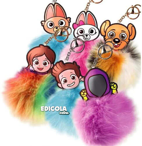 Scegli il Portachiavi Me CONTRO Te Pelosini Peluche Pon Pon LUI e SOFI Signor S - Image 14