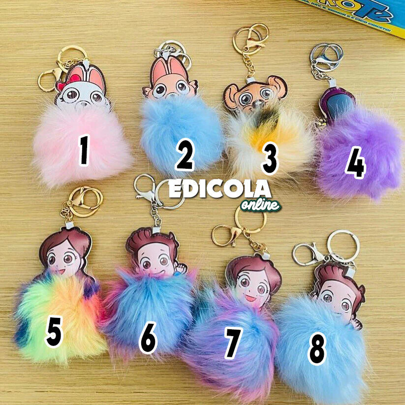 Scegli il Portachiavi Me CONTRO Te Pelosini Peluche Pon Pon LUI e SOFI Signor S - Image 15