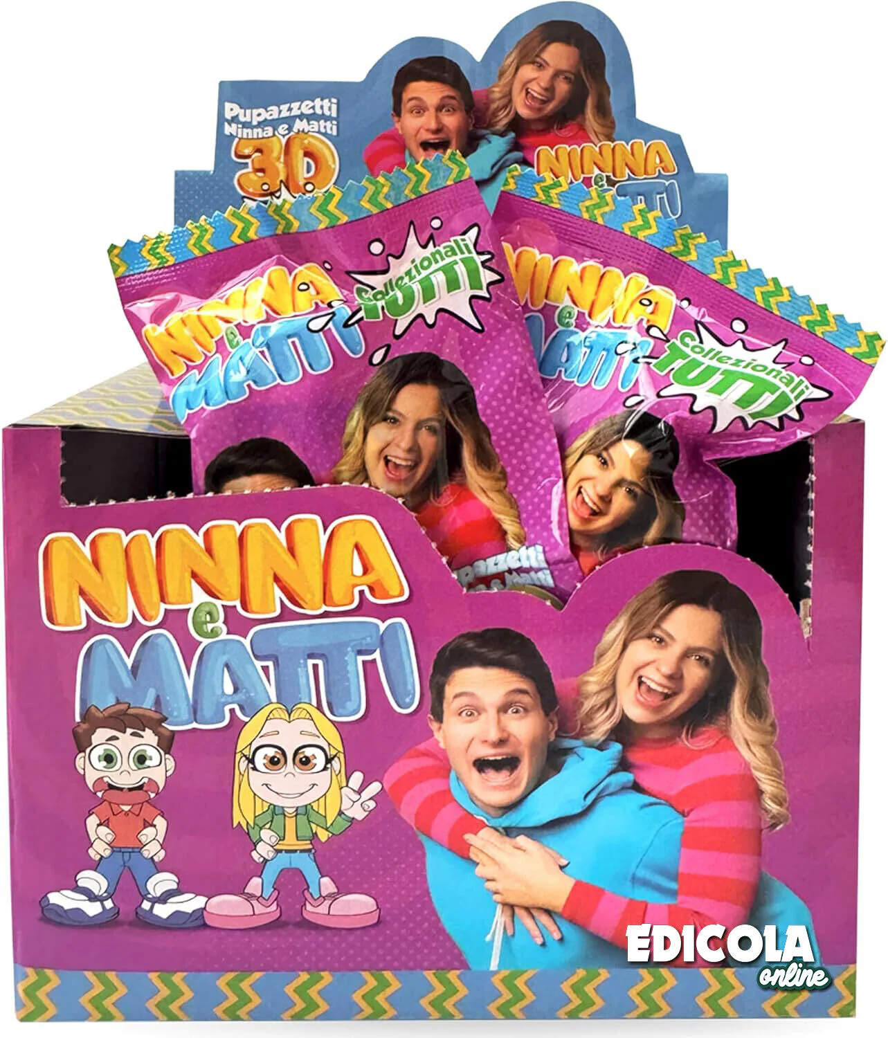 Scegli il tuo Personaggi Pupazzetti NINNA e MATTI 3D Action Figure Youtube Gamer - Image 12