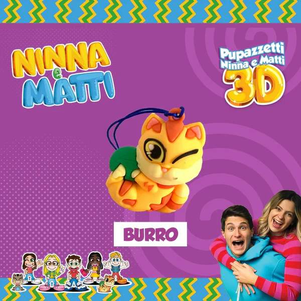 Scegli il tuo Personaggi Pupazzetti NINNA e MATTI 3D Action Figure Youtube Gamer - Image 13