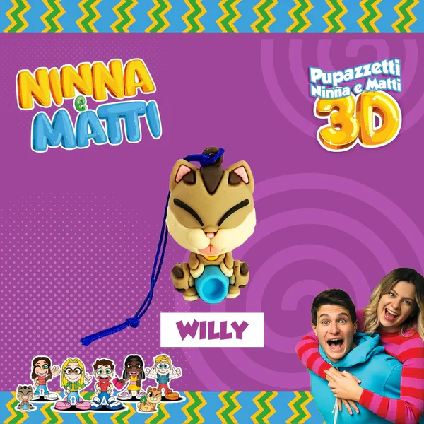 Scegli il tuo Personaggi Pupazzetti NINNA e MATTI 3D Action Figure Youtube Gamer - Image 14