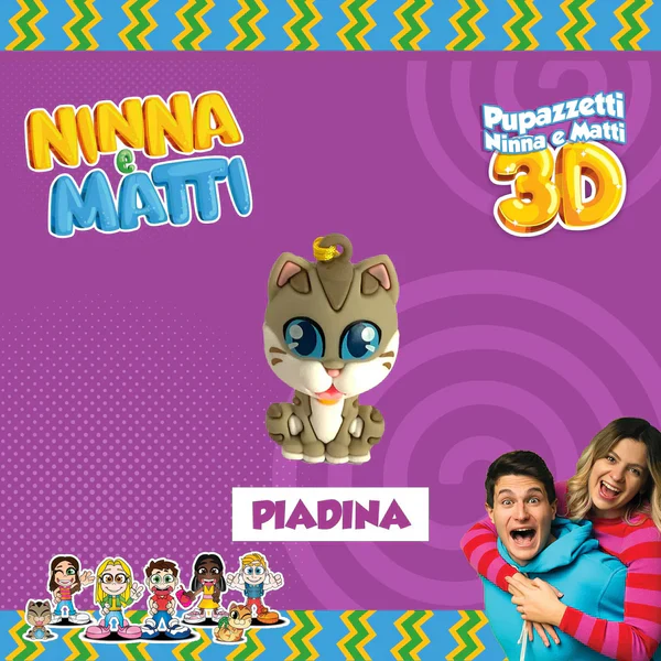 Scegli il tuo Personaggi Pupazzetti NINNA e MATTI 3D Action Figure Youtube Gamer - Image 15