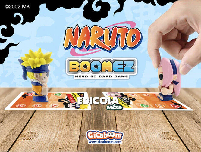 Scegli Personaggi Manga BOOMEZ di NARUTO Serie Wave 1 3D Card Game Action Figure - Image 2