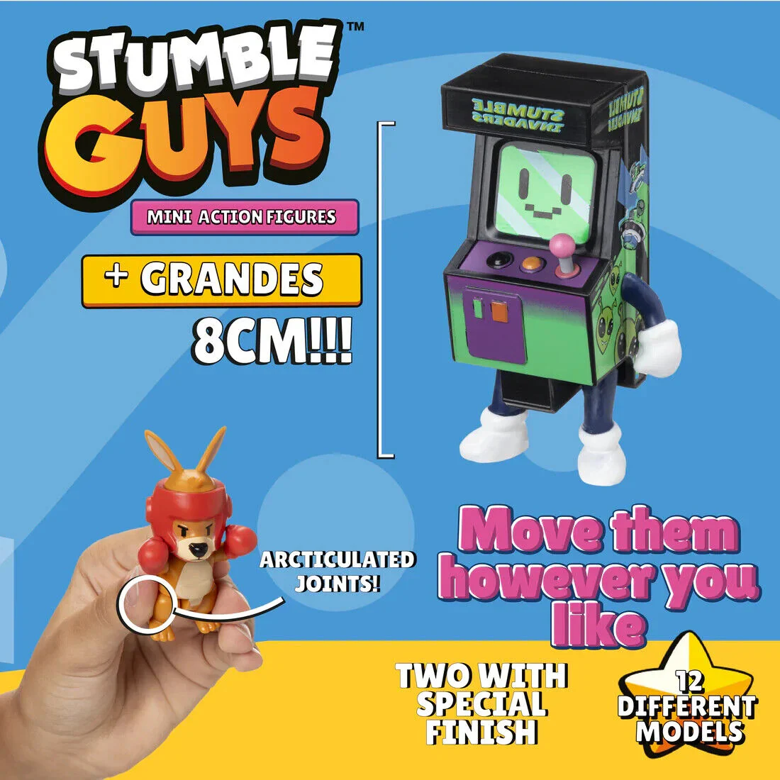 Scegli Personaggi STUMBLE GUYS + GRANDI Action Figure 3D - Serie 1 (2024) - Image 4
