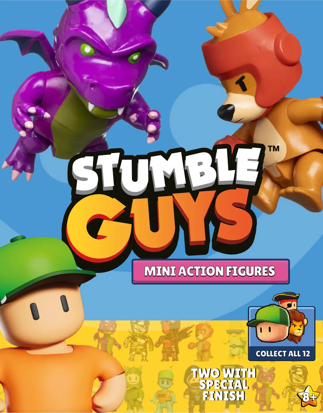 Scegli Personaggi STUMBLE GUYS + GRANDI Action Figure 3D - Serie 1 (2024) - Image 6