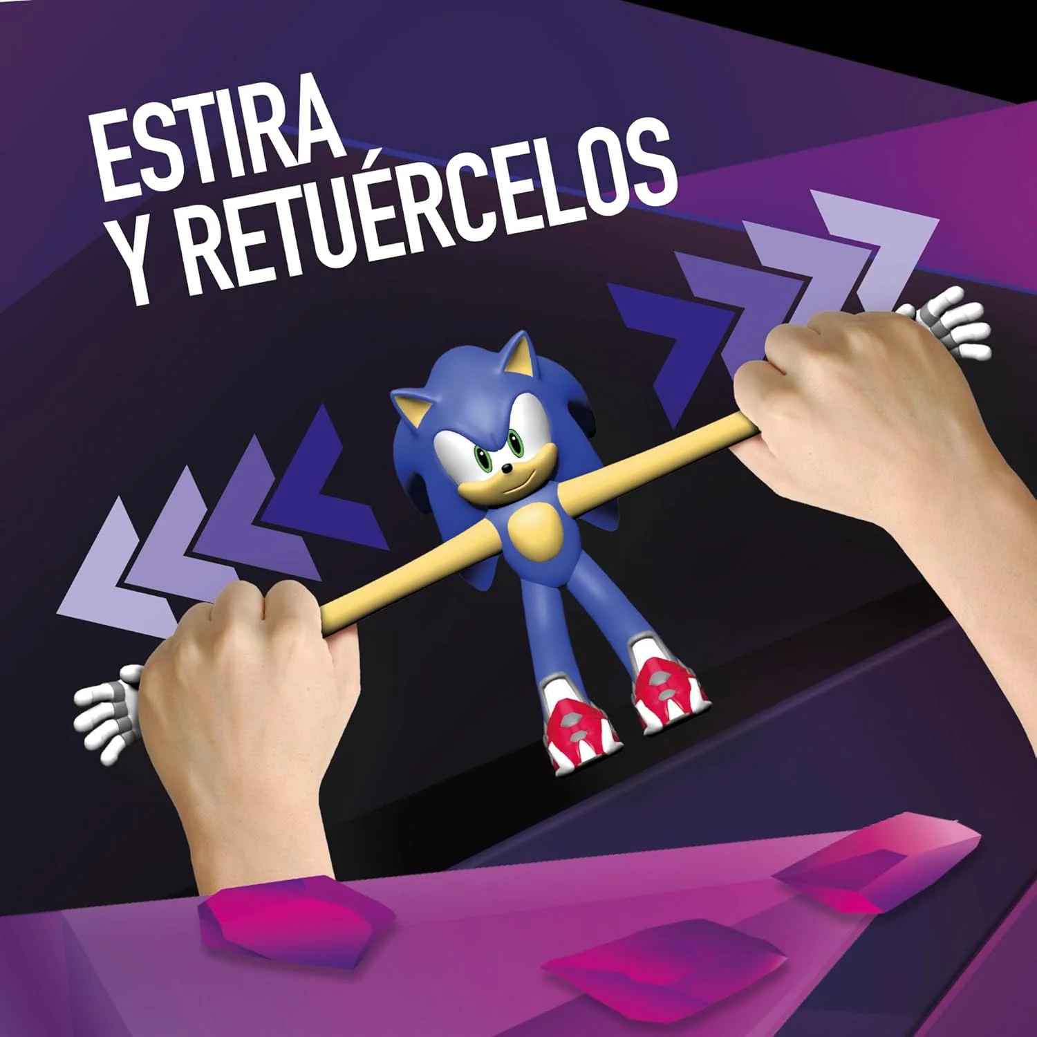 Scegli personaggio SONIC Prime MONSTERFLEX Action Figure allungabili - Image 2