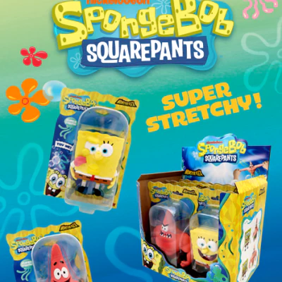 Scegli personaggio SPONGEBOB Squarepants MONSTERFLEX Action Figure allungabili (2026)