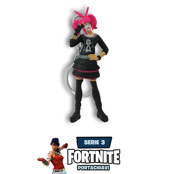 Scegli Portachiavi Personaggi FORTNITE BATTLE ROYALE mini Action Figure 3D Skin - Image 6