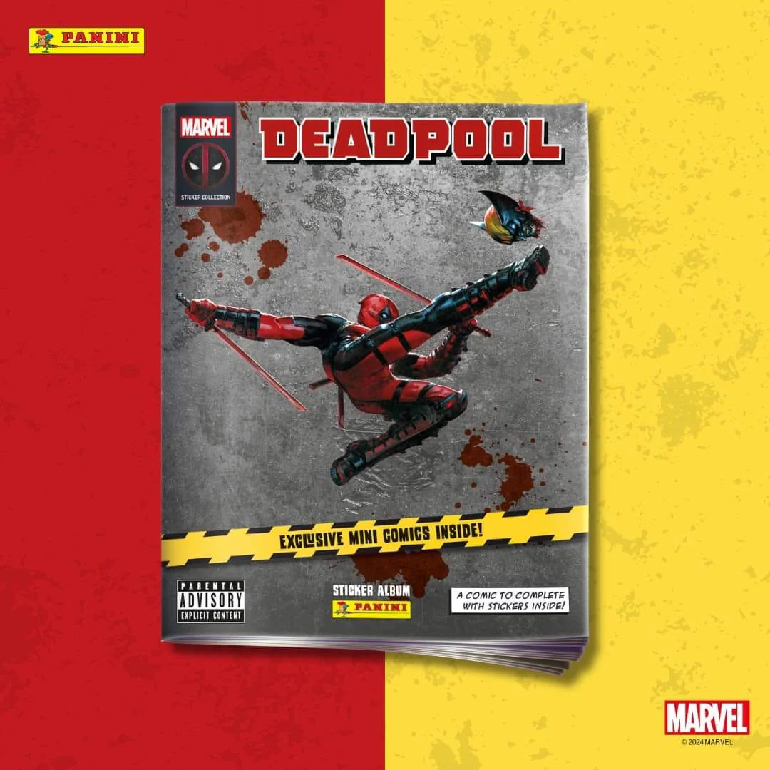 Starter Pack Album + Bustine di figurine Deadpool Sticker Panini 2024 - Image 4
