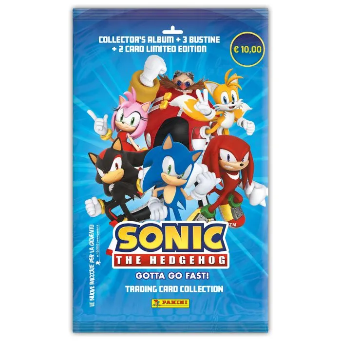 Scegli Set Raccoglitore Album e/o Bustine di Sonic The Hedgehog - Gotta Go Fast! Trading Card Collection - Panini 2025 - Image 4